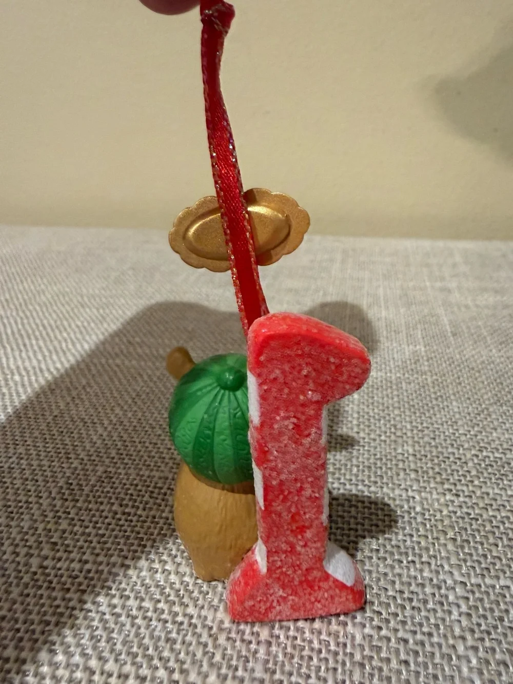Hallmark Keepsake My First Christmas 2013 Ornament Age Series Bear Number 1